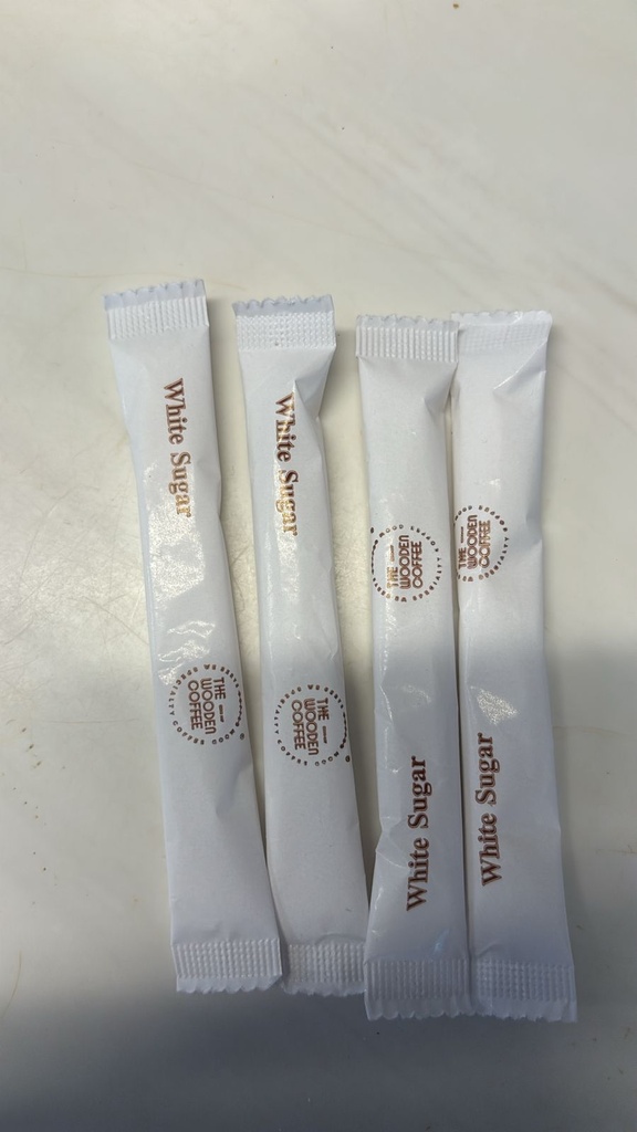 White sugar printed Wooden (sticks)