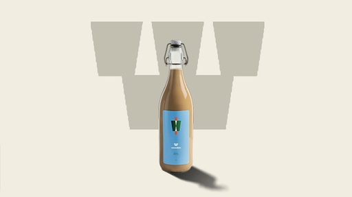 [PT-16016] 1 Liter Wooden Coffee Glass